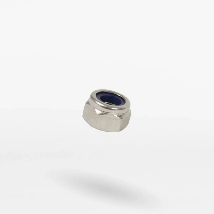 Nut DIN 985 nylock-screw-CAKE-DIN 985 nylock LM6M A4 M3-cakeservice.co