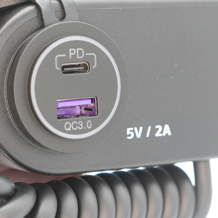Makka 12V + USB housing assembly