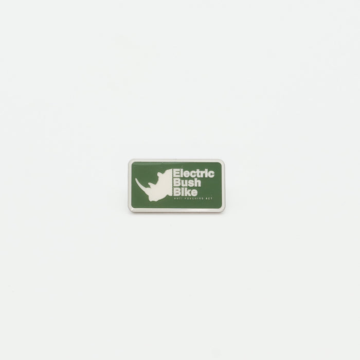 Anti-poaching enamel pin